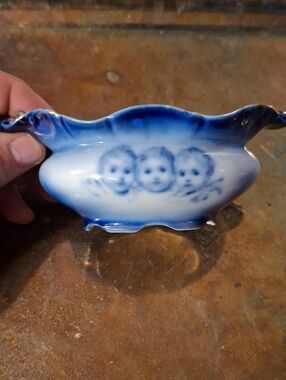 Antique "Babes In The Woods"  Royal Bayreuth Bowl